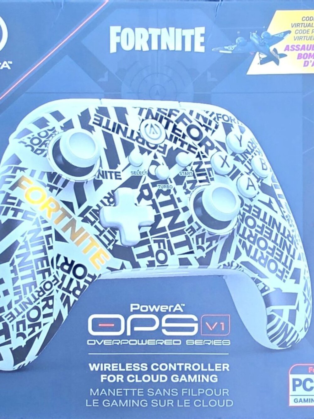 PowerA OPS V1 Fortnite Wireless Controller Hall Effect Rechargeable